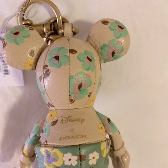 Coach X Disney  Mickey Mouse 4 in. Bag Charm 100th Anniversary  NWT - Picture 9 of 12